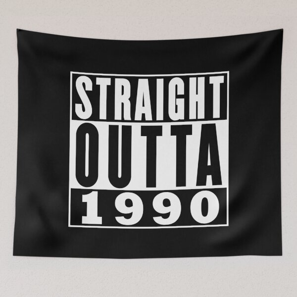 Item preview, Straight Outta 1990 Birthday designed and sold by RandomStuffShop.