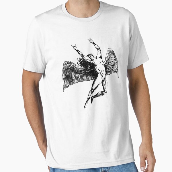 Item preview, ICARUS THROWS THE HORNS - black  *awesome UNLISTED designs in my portfolio* designed and sold by sleepingmurder.