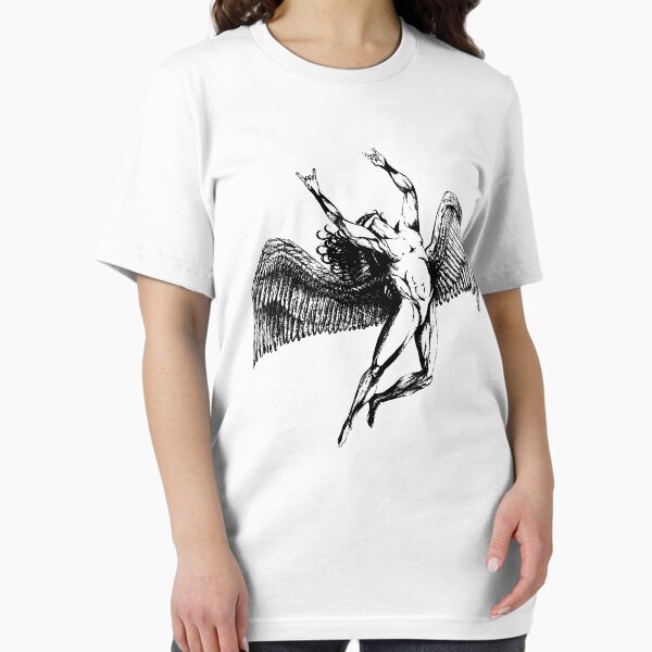 Item preview, ICARUS THROWS THE HORNS - black  *awesome UNLISTED designs in my portfolio* designed and sold by sleepingmurder.