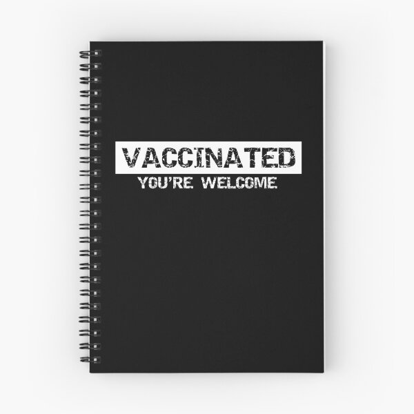 Item preview, Vaccinated Youre Welcome (Dark Background) designed and sold by pbstylesetters.