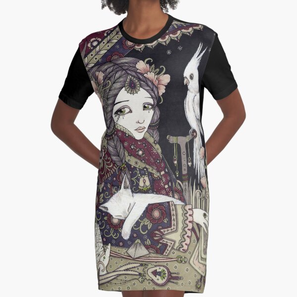 Roma Graphic T-Shirt Dress
