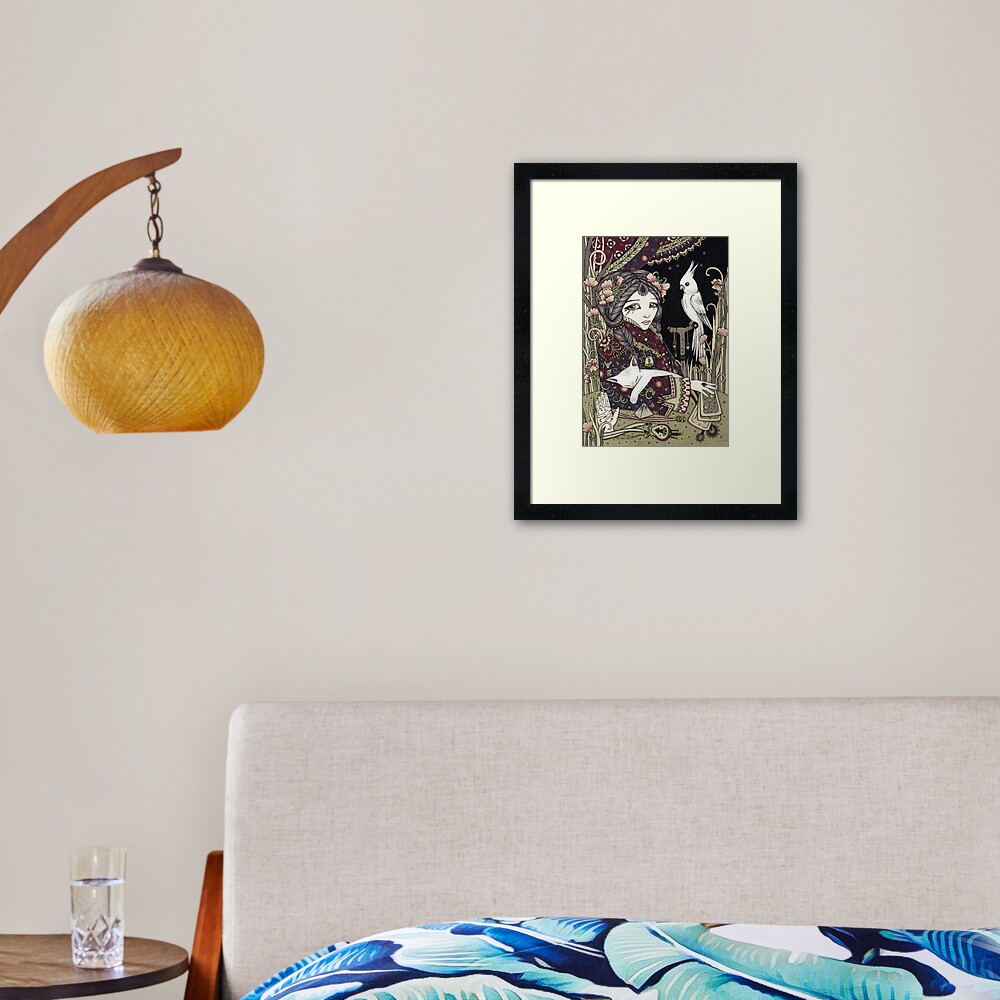 Item preview, Framed Art Print designed and sold by AnitaInverarity.