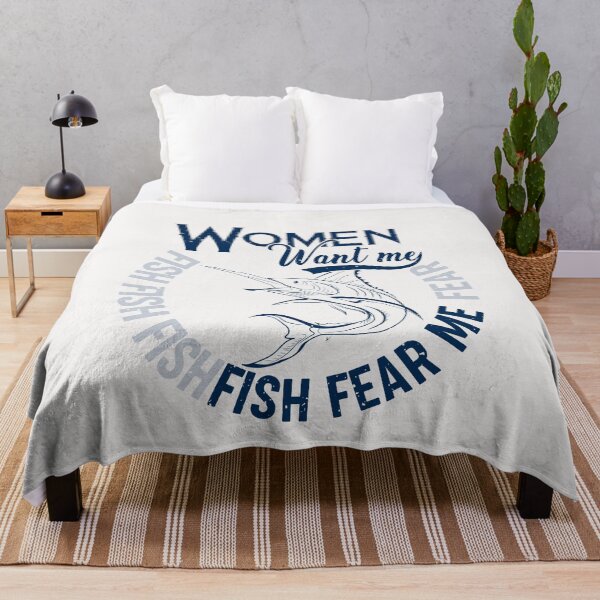 Item preview, Women Want Me Fish Fear Me Hat designed and sold by BestUncommonTee.