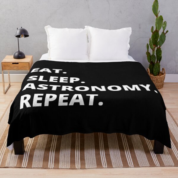 Item preview, eat sleep astronomy repeat designed and sold by Bizarro23.
