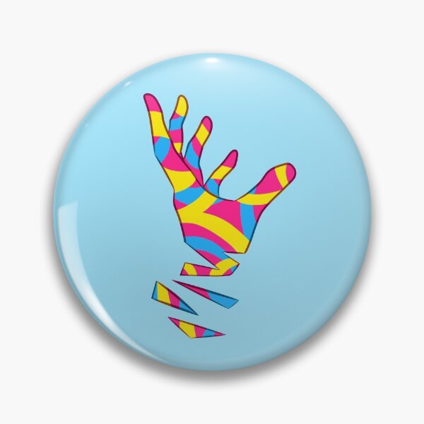 Item preview, Shardic Hand - Pansexual Pride designed and sold by rollingtape.