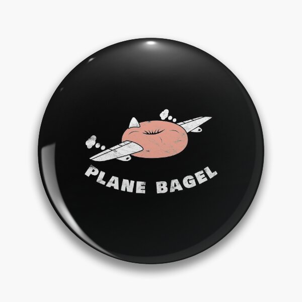 Item preview, Flying bagel gift idea bagel airplane designed and sold by Svetiik.