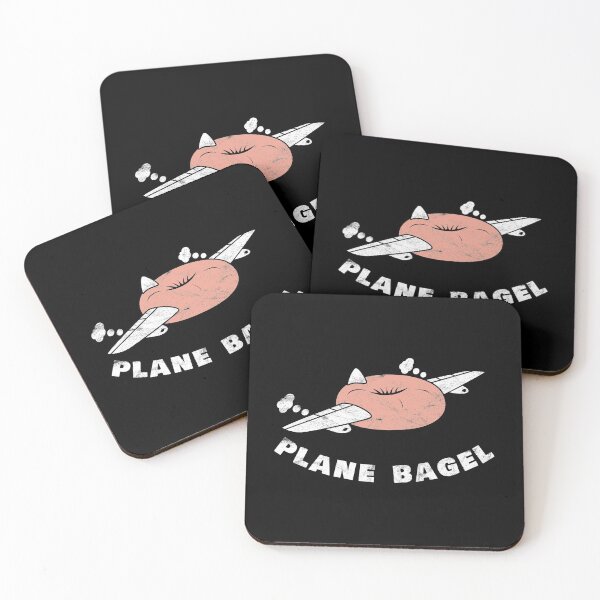 Item preview, Flying bagel gift idea bagel airplane designed and sold by Svetiik.