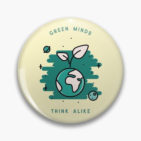 Item preview, Green Minds Think Alike designed and sold by Ayurveda Fun Store.
