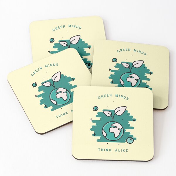 Item preview, Green Minds Think Alike designed and sold by Ayurveda Fun Store.