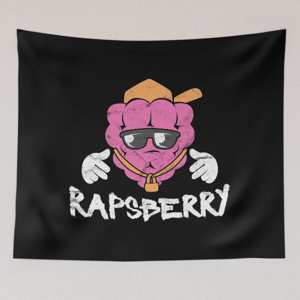 Item preview, Raspberry looking like rap artist gift idea battle designed and sold by Svetiik.
