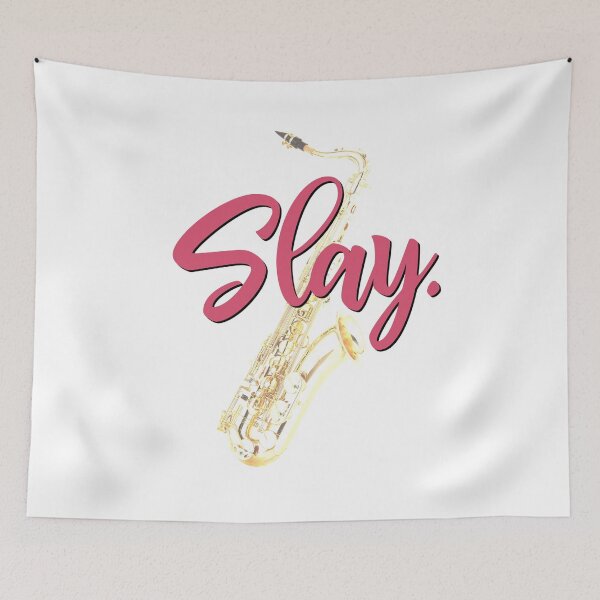 Item preview, Slay - saxofón tenor designed and sold by BandMomDesigns.