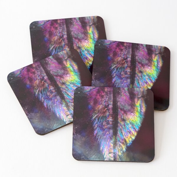 Item preview, Fluorite veil rainbows close up designed and sold by highdeadesigns.