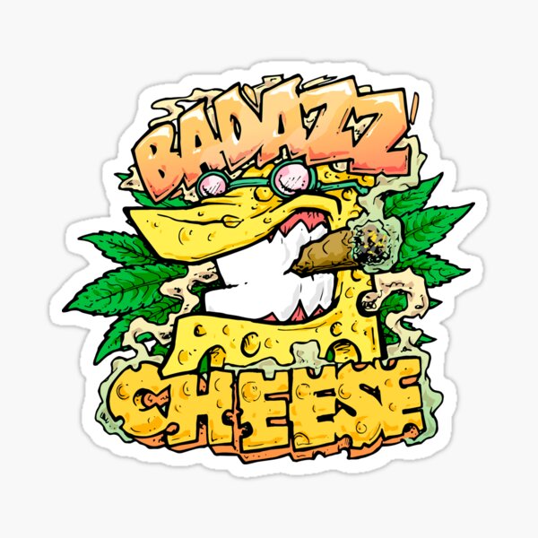 Item preview, Badazz Cheese Cannabic Design designed and sold by ArtxcL.