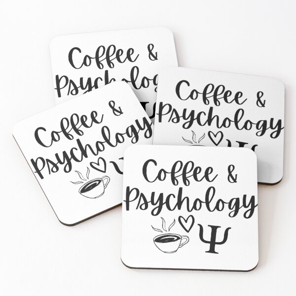 Item preview, Coffee and Psychology Psychology Symbol School Psychologist  designed and sold by MellowSphere.