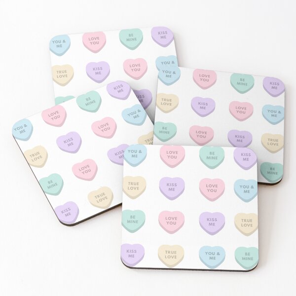 Item preview, Candy Hearts - Valentines Day Tradition designed and sold by ittybittyowl.