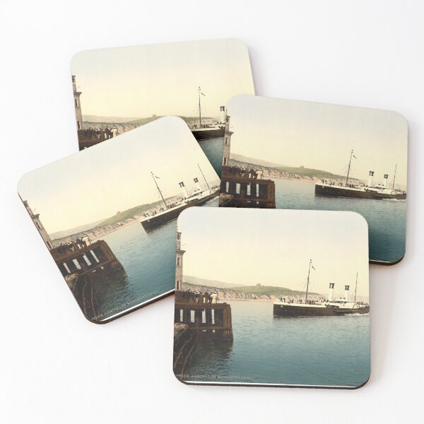 Artikelvorschau, [Ankunft des Boulogne-Bootes, Folkestone, England] entworfen und verkauft von ShopNewDesigns.