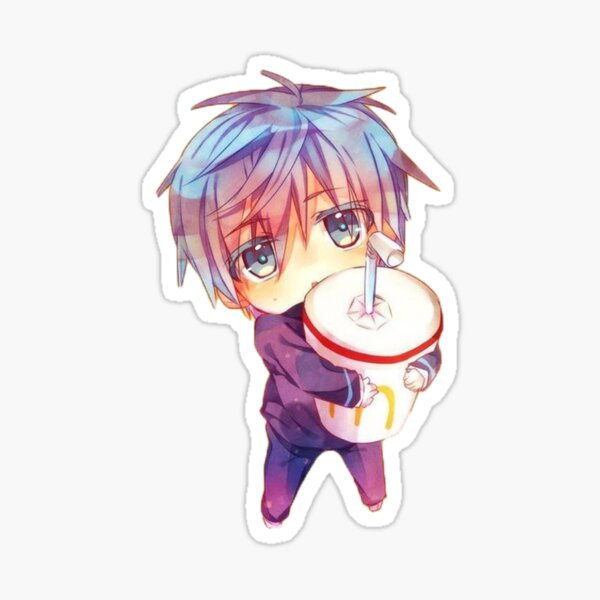 Copie de kuroko no basket Sticker fini brillant