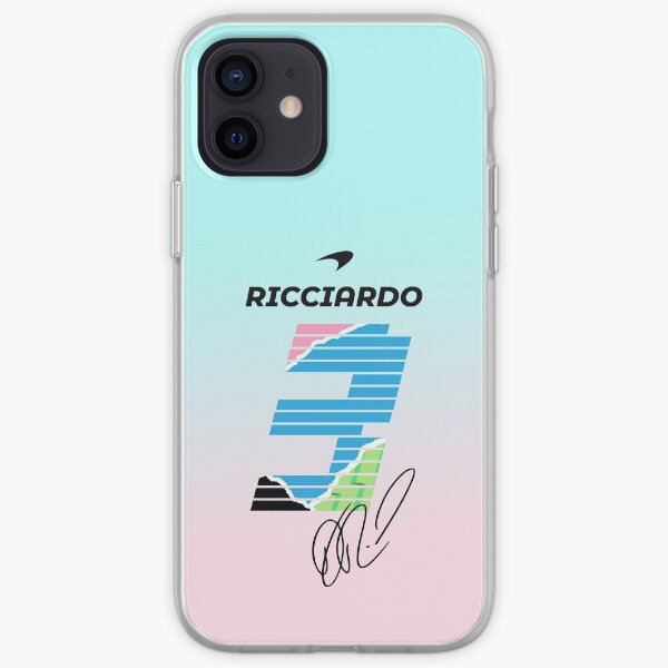 Ricciardo Mclaren Coque souple iPhone