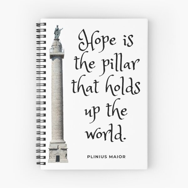 Item preview, Hope is the pillar - Plinius maior designed and sold by The-Roman-Lady.
