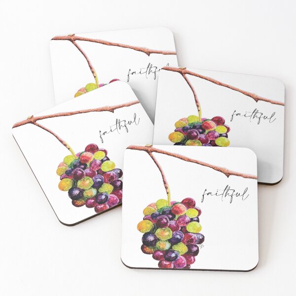 Item preview, Grapes Faithfulness designed and sold by Joanne Bell Fine Art.