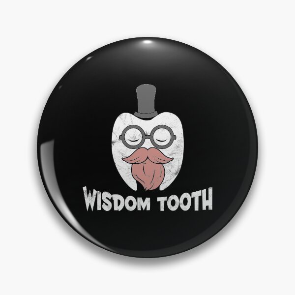 Item preview, Wisdom tooth has eyeglass and beard gift idea designed and sold by Svetiik.
