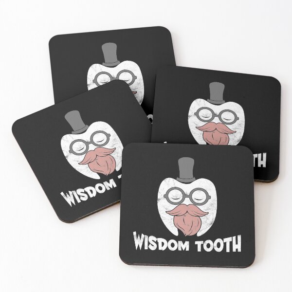 Item preview, Wisdom tooth has eyeglass and beard gift idea designed and sold by Svetiik.
