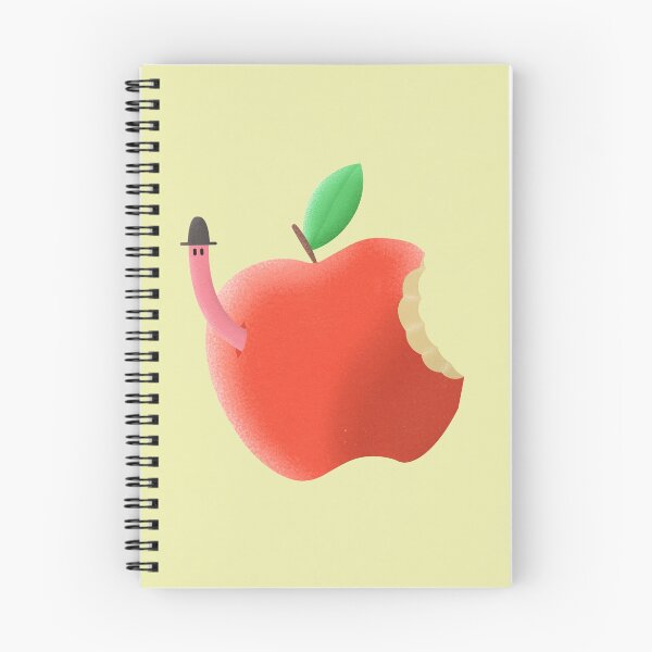 Item preview, Worm in Apple designed and sold by MicRoWoRldS.