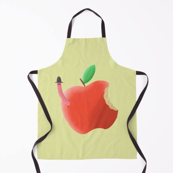 Item preview, Worm in Apple designed and sold by MicRoWoRldS.