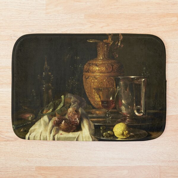 Item preview, Still Life with Ewer, Vessels, and Pomegranate by Willem Kalf, Dutch, mid-1640s designed and sold by Shapes-Mania.