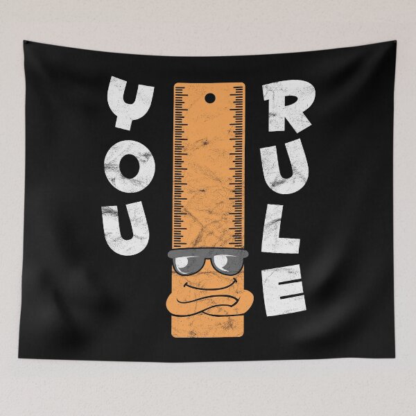Item preview, Confident gift idea with a ruler print. designed and sold by Svetiik.