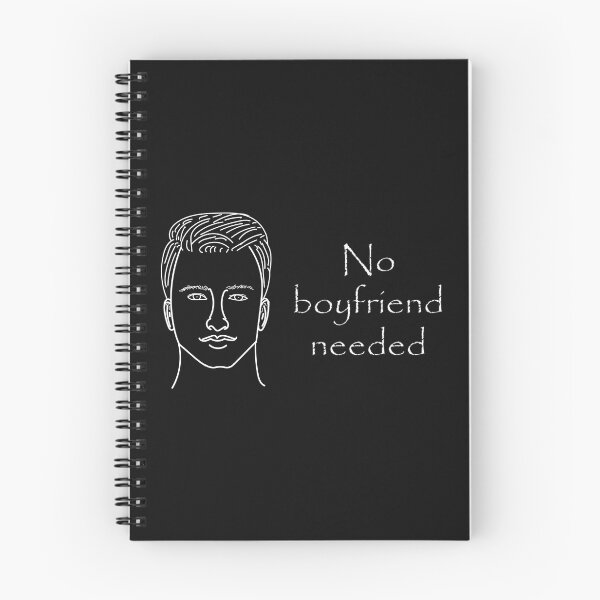 Item preview, No boyfriend needed notice. designed and sold by Jurie Maree.