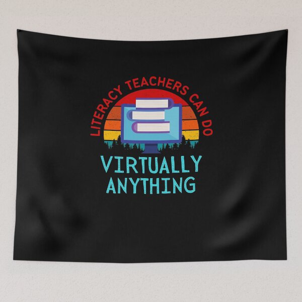 Item preview, Literacy Teachers Can Do Virtually Anything Retro School designed and sold by trendo.