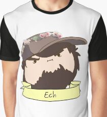 Camiseta gráfica JonTron: La corona de flores Ech