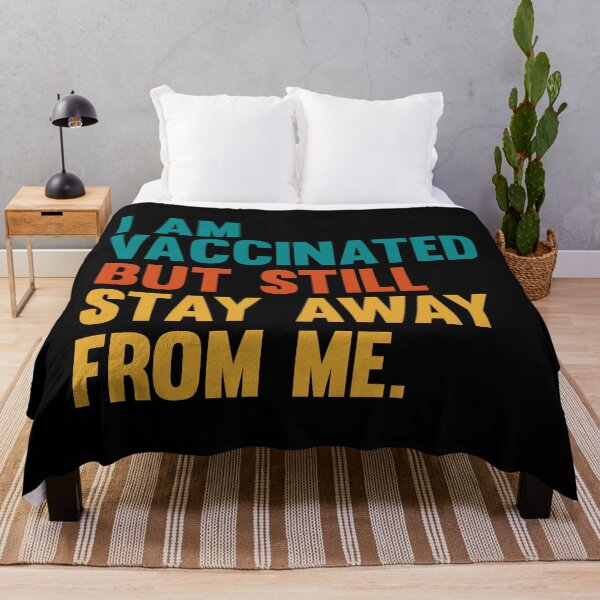 Item preview, Vaccinated Joke Vintage designed and sold by jacks-tees.