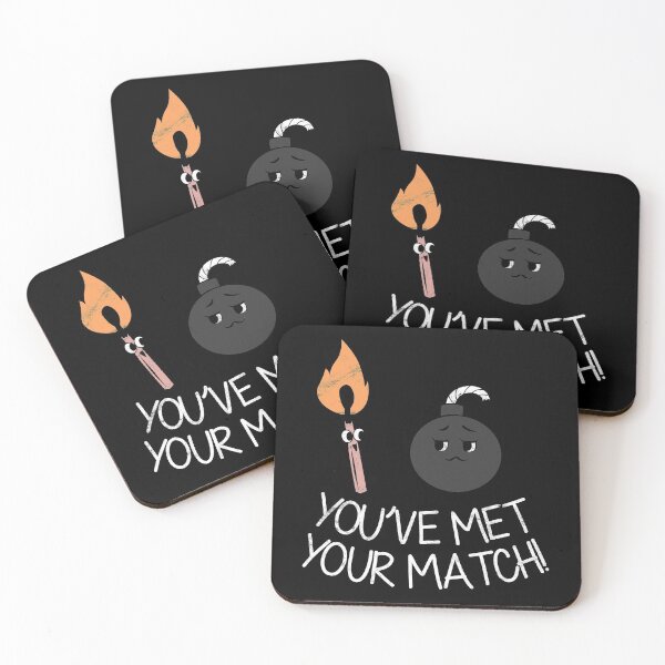 Item preview, Bomb and fire couple gift idea match designed and sold by Svetiik.