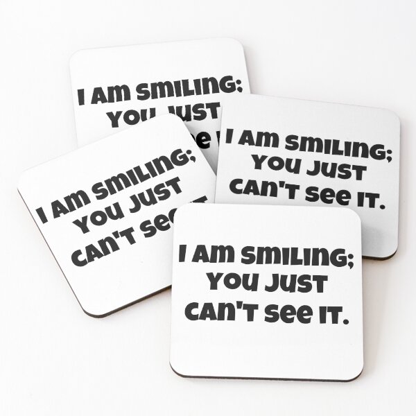 Item preview, "I Am Smiling Mask" designed and sold by China Decoded.