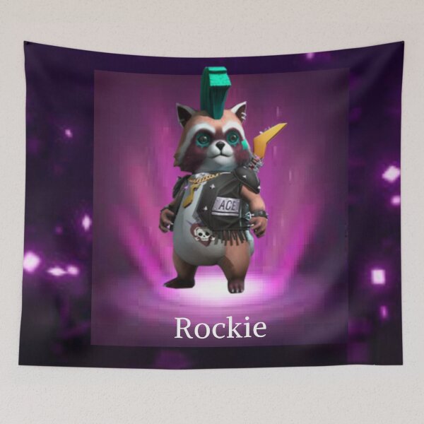 Item preview,  rockie free fire mascot designed and sold by ShermaN2005.