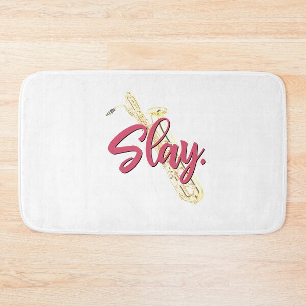 Item preview, Slay - Baritone Saxophone designed and sold by BandMomDesigns.