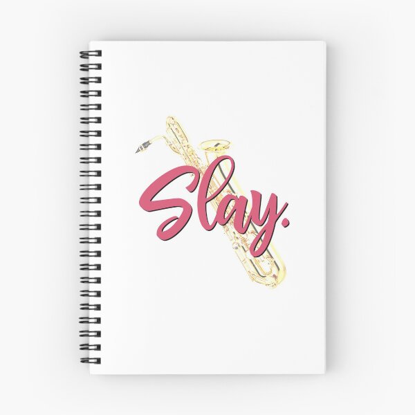 Item preview, Slay - Baritone Saxophone designed and sold by BandMomDesigns.