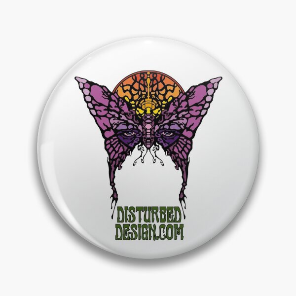 Item preview, Disturbed Design Butterfly Logo designed and sold by Jon Huss.