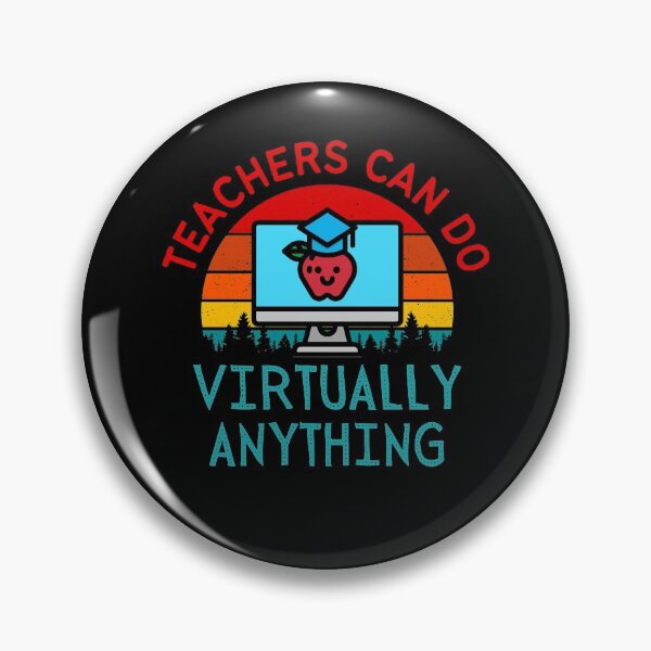Item preview, Teachers Can Do Virtually Anything Vintage Virtual School designed and sold by trendo.