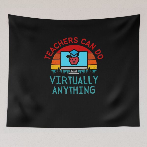 Item preview, Teachers Can Do Virtually Anything Vintage Virtual School designed and sold by trendo.