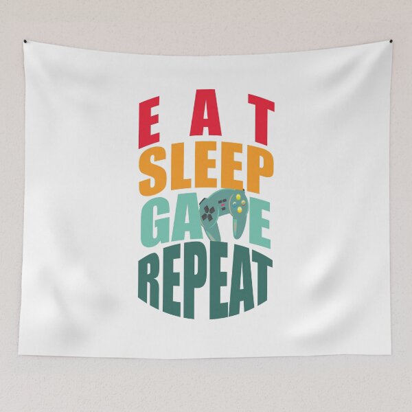 Item preview, Esport Eat Sleep Game Repeat designed and sold by Bend-The-Trendd.