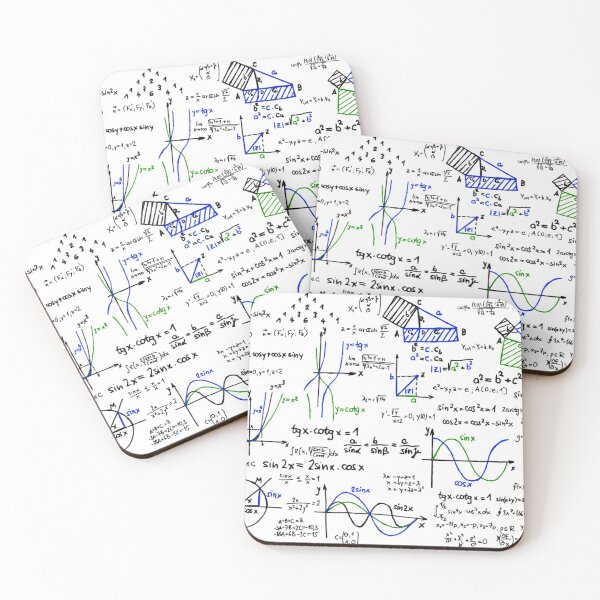 Item preview, Mathematics Formulas and Numbers designed and sold by Pavnud.