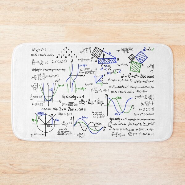 Item preview, Mathematics Formulas and Numbers designed and sold by Pavnud.