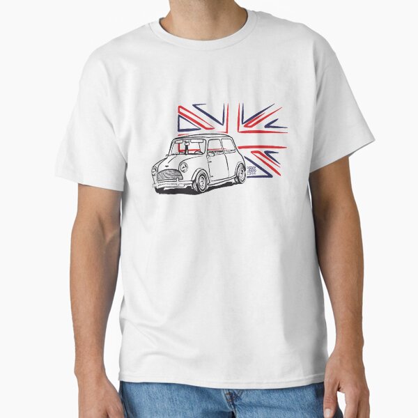 Item preview, Classic Mini Cooper Austin With Great Britain Flag designed and sold by DRScustoms.