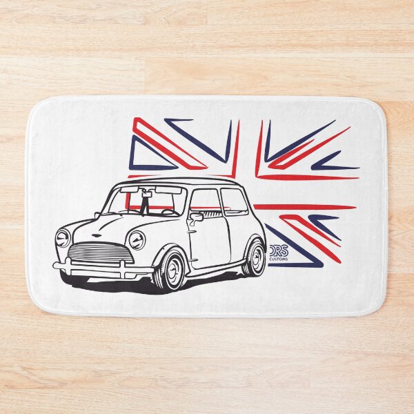Item preview, Classic Mini Cooper Austin With Great Britain Flag designed and sold by DRScustoms.