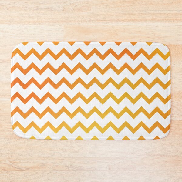 Item preview, Chevron Stripes Yellow and Orange Golden Gradient designed and sold by murialbezanson.