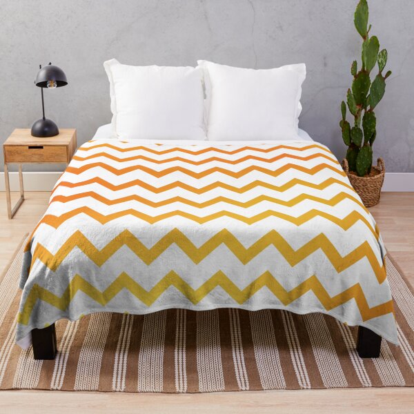 Item preview, Chevron Stripes Yellow and Orange Golden Gradient designed and sold by murialbezanson.