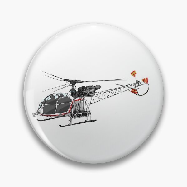 Item preview, SA 315B Lama N59AH Helicopter Aérospatiale designed and sold by Michael Garber.
